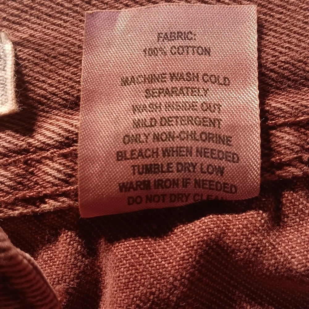 Akademiks Jeanius Y2K Skinny Ripped Jeans Burnt Orange 36x32